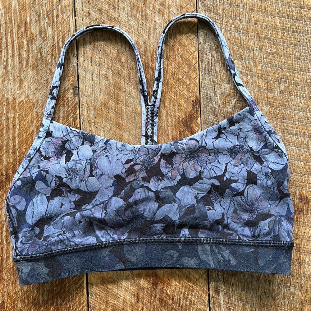 Lululemon Floral Sports Bra